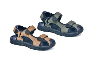 Xinming Shoes Outdoor Leather Sandal for Boys/Men
