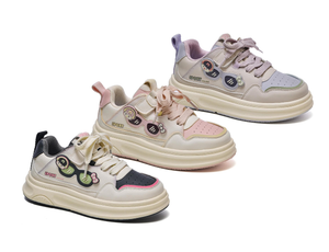 Xinming Shoes Cartoon Glasses Sneakers