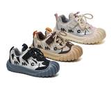 Xinming Shoes Letter Printed Mesh Sneakers