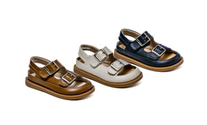 Xinming Shoes Classic-Styled Kids Leather Sandals