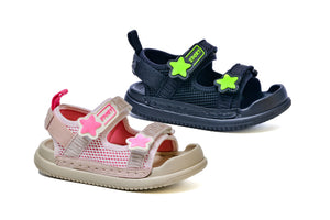 Xinming Shoes Injection Kids Sandal Pig-skin insole