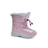 Xinming Shoes PU Water-Resistant Children Snow Boots